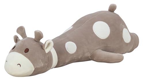 mucHome Kuscheltier Plüschtier, super weich, Spandex Bezug, Schmusetier, flauschig (Giraffe 50cm) von mucHome