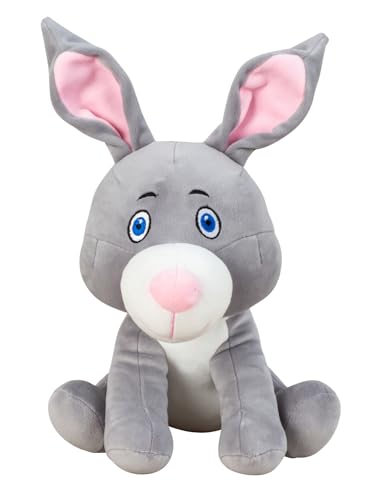 mucHome Kuscheltier Plüschtier, super weich, Spandex Bezug, Schmusetier, flauschig (Hase 25cm) von mucHome