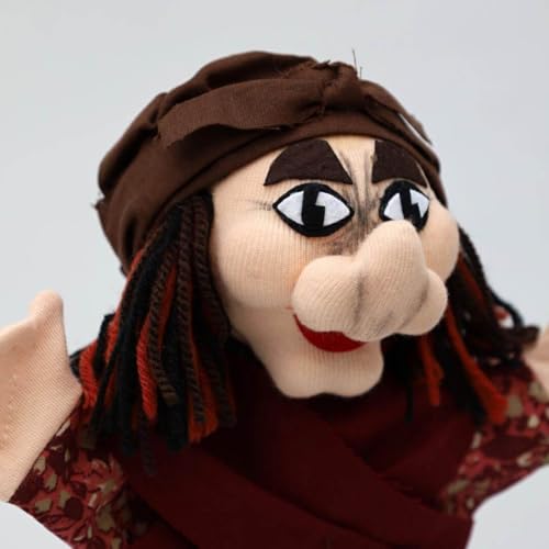 Märchenfigur Handpuppe Hexe 28 cm, Mehrfarbig, für Kasperletheater Märchenfigur Handpuppe Hexe 28 cm, Mehrfarbig, für Kasperletheater von munabo