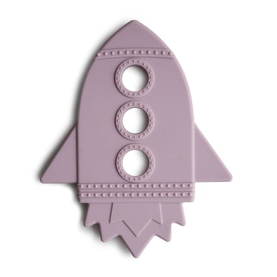 mushie Beißring Rakete Soft Lilac von mushie