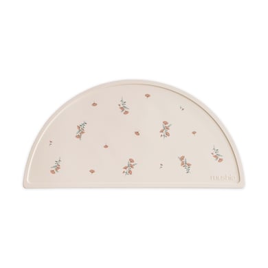 mushie Tischset Silikon, Pink Flowers von mushie