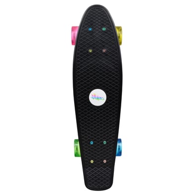 AUTHENTIC SPORTS Skateboard fun NEON mit Leuchtrollen von muuwmi