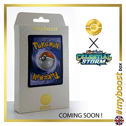 Latios 108/168 Holo-Prisma - #myboost X Sun & Moon 7 Celestrial Storm - Box mit 10 Englische Pokémon-karten von my-booster