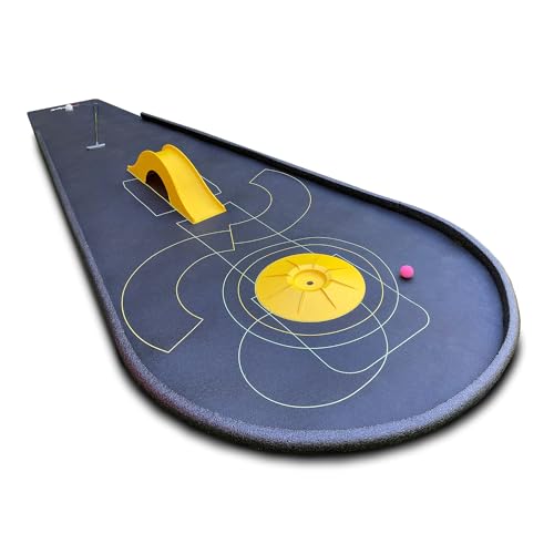 myminigolf 42 Mobile Spielbahn (Minigolf für zuhause, Golfmatte) von myminigolf