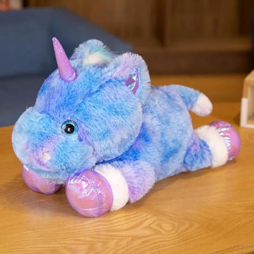 Rainbow Starry Sky Horse Plush Toy Doll Doll Kids Birthday Gift 40CM 1 von mzDxLy