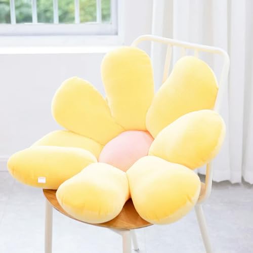 mzDxLy Bunte Gänseblümchen Blume Plüsch Kissen Spielzeug Cartoon Pflanze Plüsch Puppe Stuhl Kissen Sofa Geburtstagsgeschenk für Kinder 80cm 5 von mzDxLy