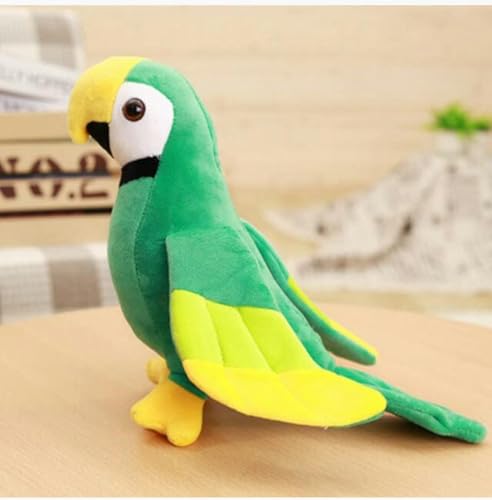 mzDxLy Cartoon Papagei Plüschtier Tier Puppe Vogel, Kinder Geburtstagsgeschenk 20cm 3 von mzDxLy