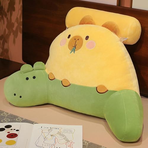 mzDxLy Cartoon Tier, Capybara, Plüsch weiches Kissen, Sofa Kissen, Kinder, Geburtstagsgeschenke 65cm 2 von mzDxLy