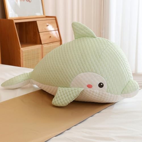 mzDxLy Delfin Plüschtiere, süße Wal Kissen Puppen, Marine Souvenirs, Stoffpuppen 65CM 1 von mzDxLy