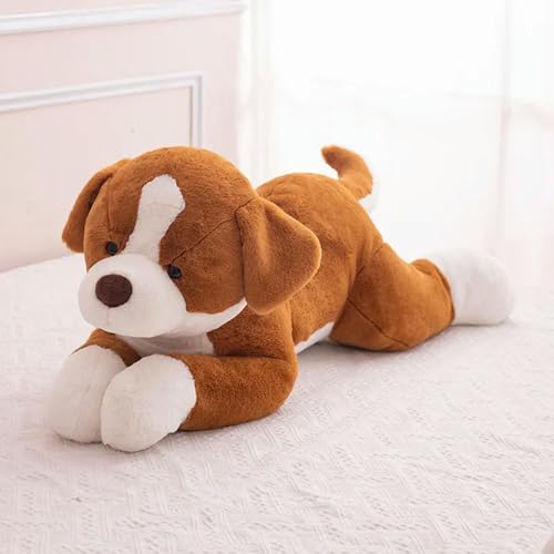 mzDxLy Flauschige Schäferhund Plüsch Hundepuppe Kinder Spielzeug Kissen Kinder Geburtstagsgeschenk 100cm 1 von mzDxLy