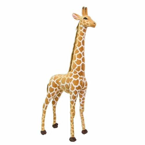 mzDxLy Große Größe Plüsch weich lebensecht Plüsch Giraffe Tier Giraffe Puppe Kinder Heimdekoration Schießen Requisiten Geburtstagsgeschenke 120cm 1 von mzDxLy