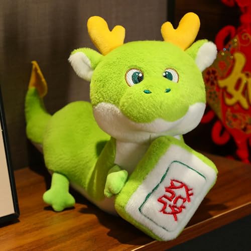 mzDxLy Jahr des Drachen Plüschtier Maskottchen Anhänger kreativ Jahr des Drachen Puppenfirma Jahrestreffen Geschenkschmuck Kindergeburtstagsgeschenke 30CM 3 von mzDxLy