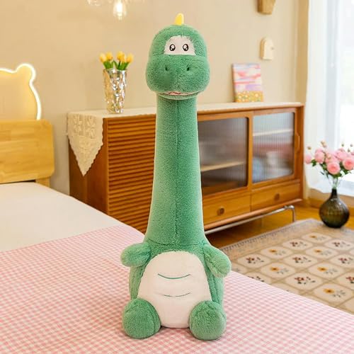 mzDxLy Kawaii Giraffe Dinosaurier Plüschtier Plüsch Weiches Tier Kissen Puppe Spielzeug Kinder Mädchen Dekorieren Geburtstag 100cm 2 von mzDxLy