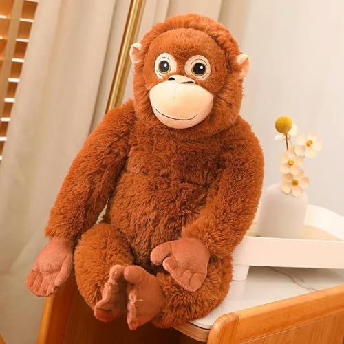 mzDxLy Kawaii Orang-Utan Plüschtier AFFE Puppe Spielzeug Cartoon Tier Kissen Kreatives Geburtstagsgeschenk Spielzeug 66cm 1 von mzDxLy