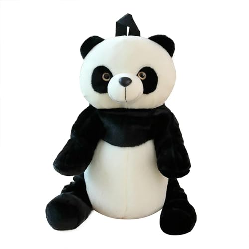 mzDxLy Kawaii Panda Rucksack Plüschtier Plüsch Tier Umhängetasche Kinder Schultasche Mädchen Geburtstagsgeschenk Spielzeug 35cm 1 von mzDxLy