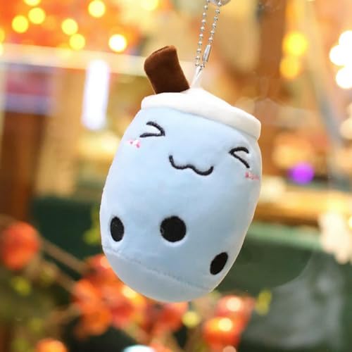 mzDxLy Kawaii Plüsch Perle Tee Plüsch Spielzeug Kawaii Plüsch Tasse Kissen weiches und süßes Geburtstagsgeschenk 12CM 3 von mzDxLy