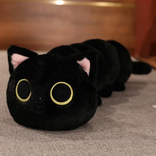 mzDxLy Kawaii Raupe Kissen Plüsch Katze Plüsch Puppe weiches Kissen süßes Geschenk für Mädchen Kinder Geburtstag 50cm 1 von mzDxLy