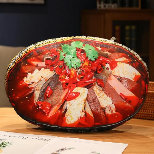 mzDxLy Kreativer Fisch, Krabbenfutter Kissen Plüsch Spielzeug Kissen Weihnachten Geburtstagsgeschenk an Freunde 45cm 2 von mzDxLy