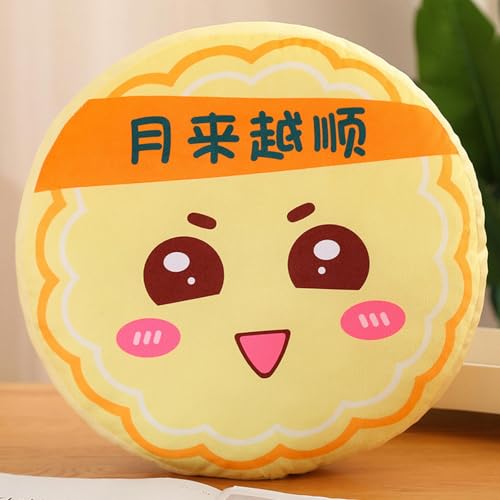 mzDxLy Kreatives Mittherbst-Festival Cartoon Tier Mondkuchen Kissen Chinesischer Knoten Mondkuchen Ornament Anhänger Kaninchen Panda Mondkuchen Kissen Kindergeburtstagsgeschenk 20CM 8 von mzDxLy