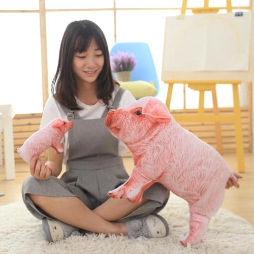 mzDxLy Kreatives Schwein Plüschtier Tier Puppe weiches Kissen für Kinder Geburtstagsgeschenk 22cm 1 von mzDxLy