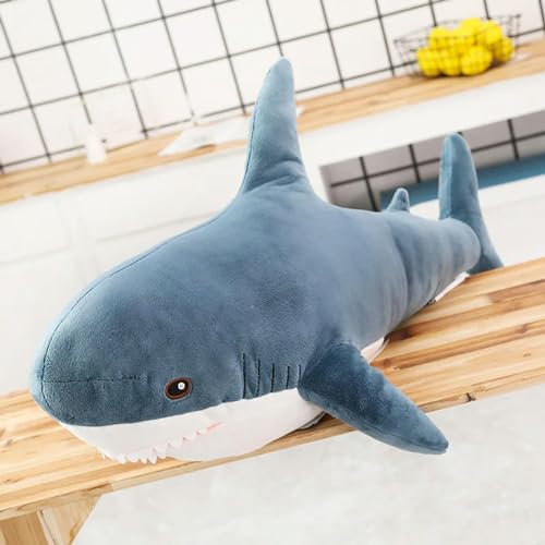 mzDxLy Mini Size Shark Plüschtier Weiches Tier Lesekissen für Geburtstagsgeschenk für Kinder 30cm 1 von mzDxLy