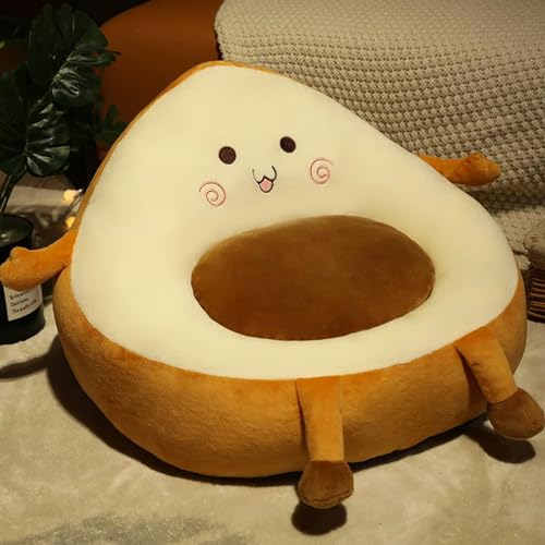 mzDxLy Neue Kawaii Brot Sitzkissen Plüsch Spielzeug Sofa Kissen Bodenstuhl Winter Mädchen Geschenk Geburtstag 45CM 1 von mzDxLy