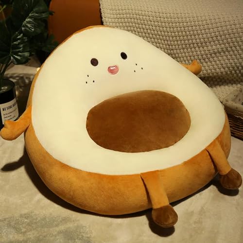 mzDxLy Neue Kawaii Brot Sitzkissen Plüsch Spielzeug Sofa Kissen Bodenstuhl Winter Mädchen Geschenk Geburtstag 45CM 2 von mzDxLy