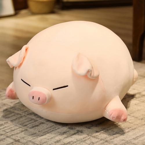 mzDxLy Niedliche Schwein Puppe Mädchen Umarmung Kissen Plüschtier Puppe Kinder Geburtstagsgeschenk 50CM 2 von mzDxLy