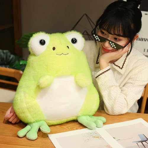 mzDxLy Niedlicher Frosch Plüsch Spielzeug Plüsch Cartoon Tier Frosch Puppe Niedliches Geburtstagsgeschenk Home Decoration 20CM 1 von mzDxLy