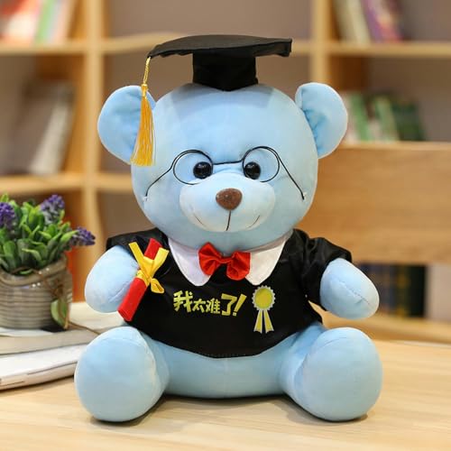 mzDxLy Niedliches Abschlussgeschenk Bär Plüschtier Puppe Kinder Geburtstagsgeschenk 30CM 4 von mzDxLy