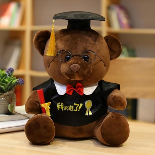 mzDxLy Niedliches Abschlussgeschenk Bär Plüschtier Puppe Kinder Geburtstagsgeschenk 35CM 2 von mzDxLy