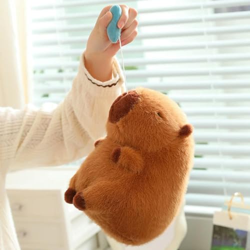 mzDxLy Niedliches Capybara Spielzeug Tier pelzige Puppe Geburtstagsgeschenk für Kinder 22cm 1 von mzDxLy