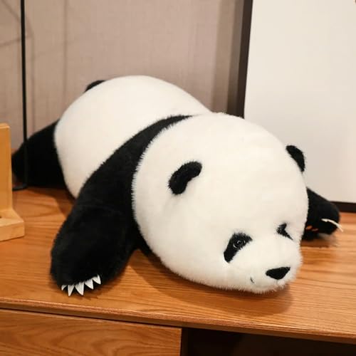 mzDxLy Niedliches Flauschiges Panda Plüschtier Plüsch Weiches Kissen Panda Bär Puppe Spielzeug Kinder Mädchen Geburtstagsgeschenk 60cm 1 von mzDxLy