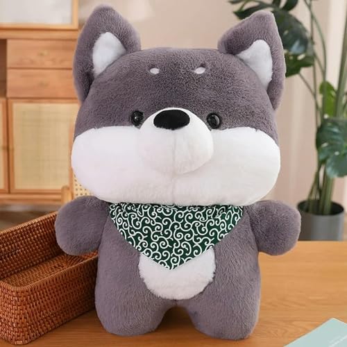 mzDxLy Niedliches Hundeplüschtier Plüschtier Tier Welpen Kissen Husky Shiba Inu Hund Plüsch Geburtstagsgeschenk Niedliches Plüschtier Kinder 90cm 4 von mzDxLy