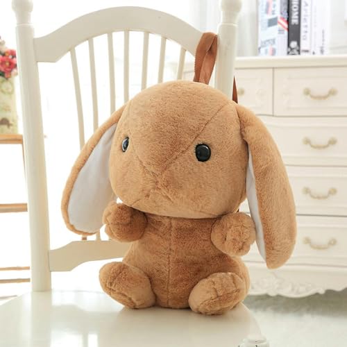 mzDxLy Niedliches Plüsch Langohr Kaninchen Rucksack Hase Plüschtier Kinder Schultasche Geburtstagsgeschenk 45CM 5 von mzDxLy