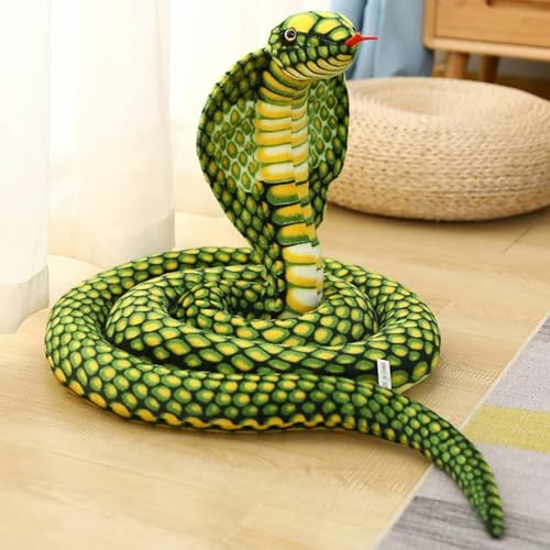 mzDxLy Python plüschtier Riese Python Kobra plüsch Schlange plüsch Kissen Kinder Junge Geschenk wohnkultur Geburtstag 200cm 6 von mzDxLy