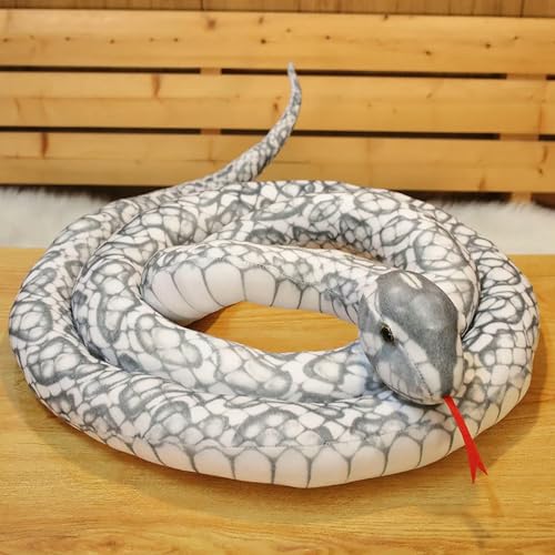 mzDxLy Python plüschtier Riese Python Kobra plüsch Schlange plüsch Kissen Kinder Junge Geschenk wohnkultur Geburtstag 300cm 5 von mzDxLy