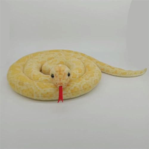 mzDxLy Schlange Plüsch Riese Python Kobra Plüsch Tier Schlange Plüsch Spielzeug Freunde Kinder Junge Geschenk Geburtstagsgeschenk 190CM 5 von mzDxLy