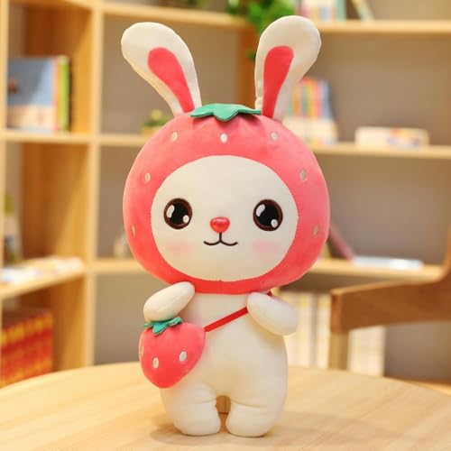 mzDxLy Süße Fruchthase Puppe Plüschtier Hase Ragdoll Freunde Geburtstagsgeschenk Kinder 45CM 4 von mzDxLy