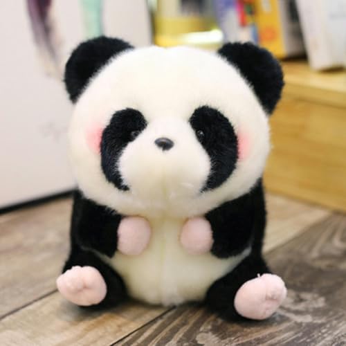 mzDxLy Süße Panda Puppe, Schulranzen Anhänger, Hamster, Hase, Plüschtier, kleine Puppe, Kindergeburtstag, 18CM 9 von mzDxLy