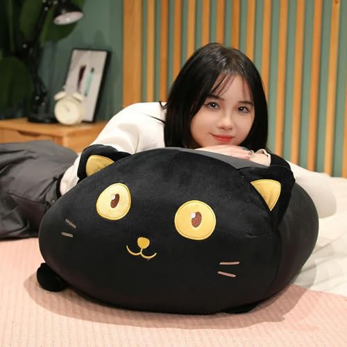 mzDxLy Super weiche Katze Puppe Plüschtier Kawaii Tier niedliches Plüschtier Kätzchen Kissen Sofa Geburtstag 70cm 1 von mzDxLy