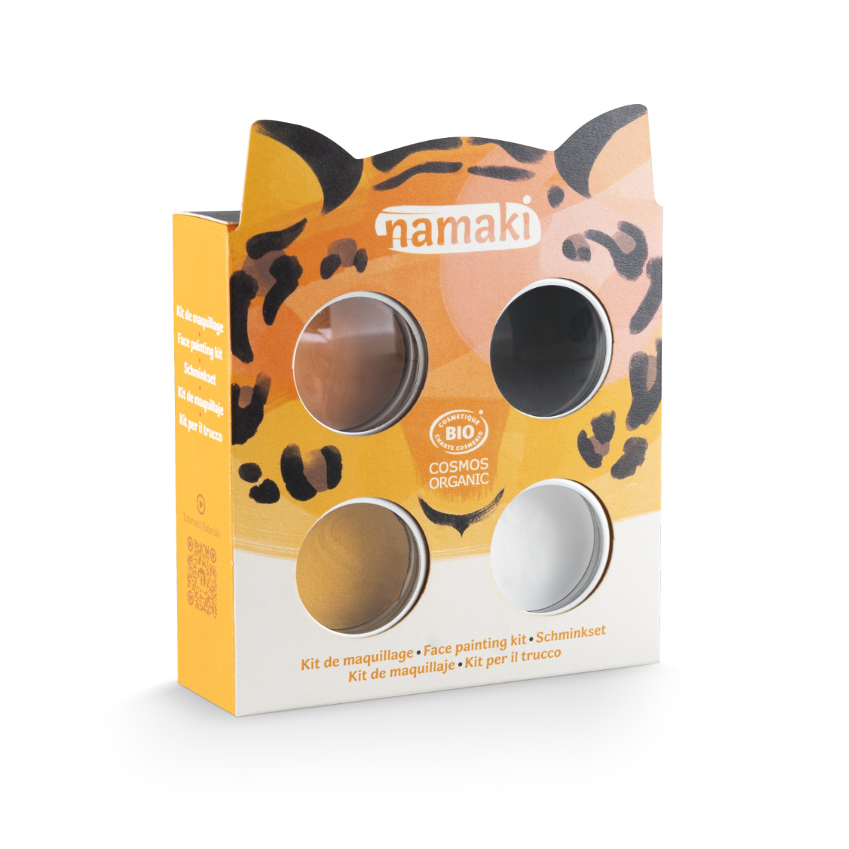 namaki - Kinderschminke "Wilde Tiere" 4er Set namaki - Kinderschminke "Wilde Tiere" 4er Set von namaki