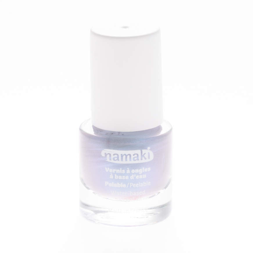 namaki - Nagellack Silber-Blau abziehbar von namaki