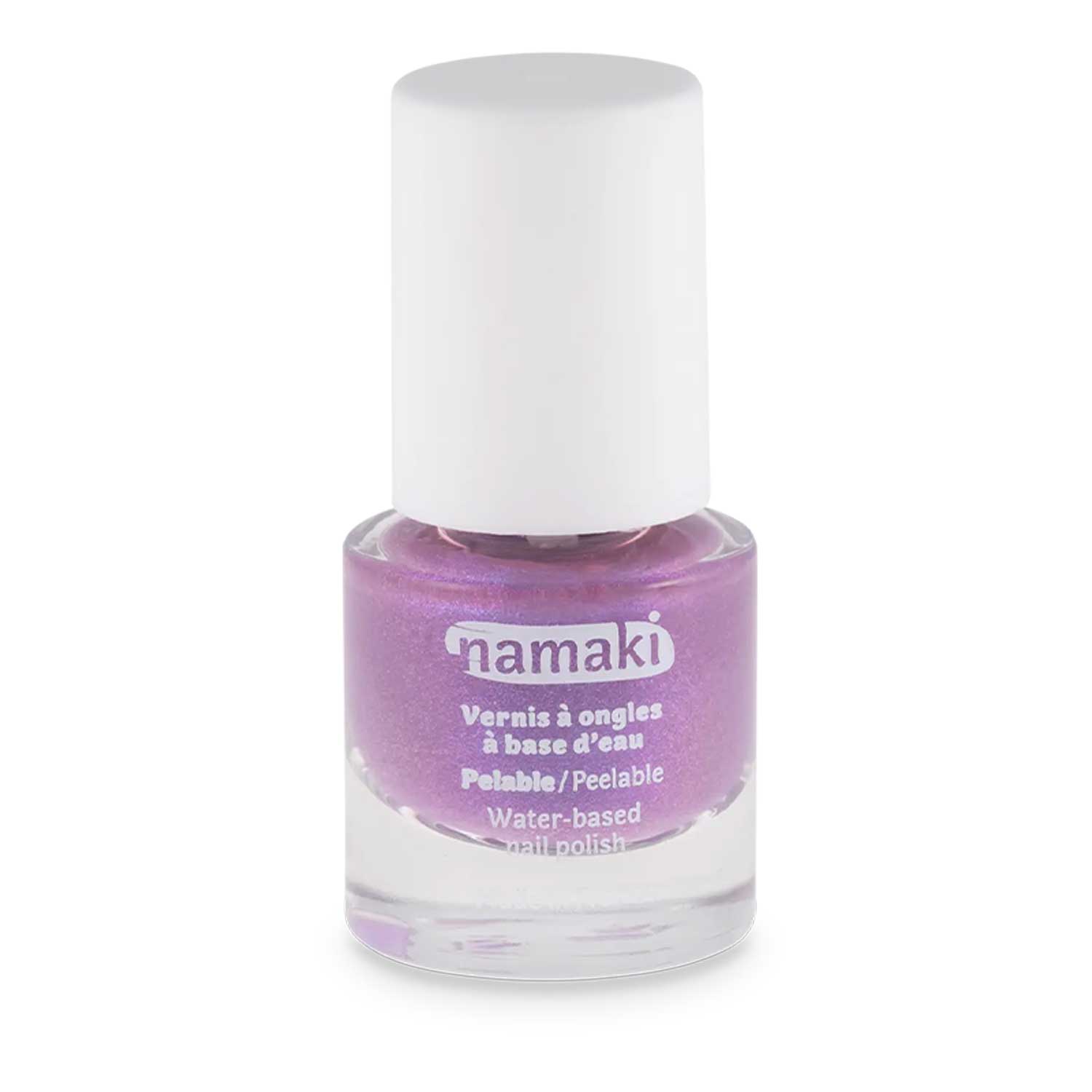 namaki - Nagellack glitzer-lila abziehbar von namaki