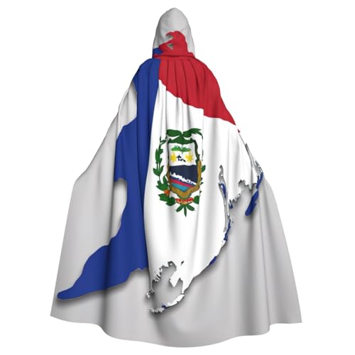 Umhang mit Panama-Flagge, Unisex, mit Kapuze, für Erwachsene, Cosplay, Kostüm, Umhang, Kapuze, Robe für Halloween-Partys von nanger