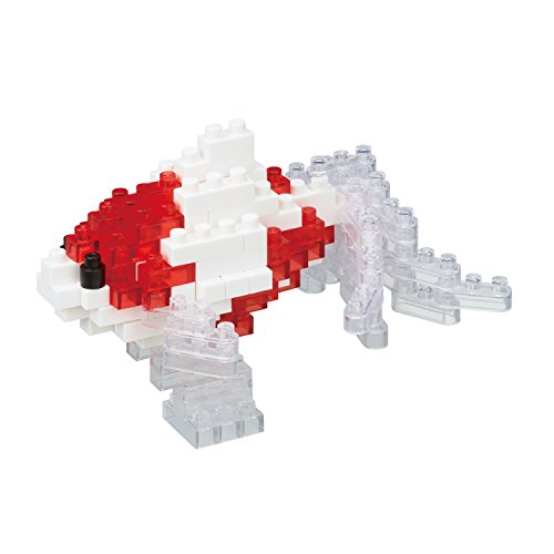 Nanoblock - NB-C223 Waking Goldfish Red Micro Konstruktion von nanoblock