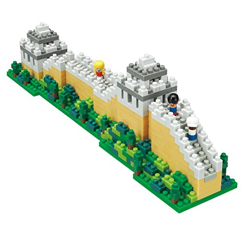 Nanoblock NBH-136 Klemmbausteine Chinesische Mauer, Mehrfarbig von nanoblock