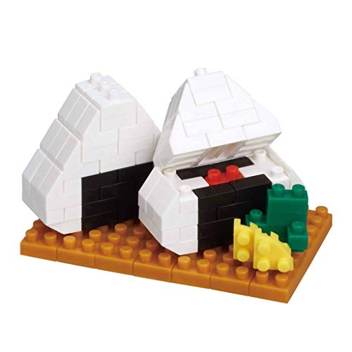 Nanoblock-nanoblock-NBC-230-Rice Ball Spielzeug, NBC-230, Mehrfarbig von nanoblock