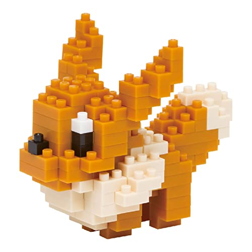 nanoblock KAWADA 130 Piece 3D Puzzle Pokemon - EVE/NBPM-05, Bandai von nanoblock