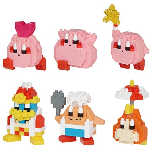 nanoblock - Kirby - Kirby Sortiment 2 (Blind Box Komplett-Set), Minano Series Bausatz, NAN22415 von nanoblock